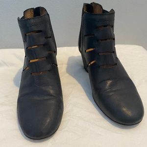 Aquatalia black booties